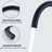 Minimalist Matte Black Bathroom Faucet With Scratch & Tarnish Finish And 1.5 Gpm Flow Rate 8 Inch 3 Installation Corrosion Resistance-121627431