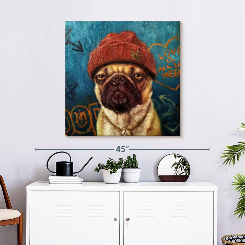 Brampt Canine Insomnia, 30" H x 30" W