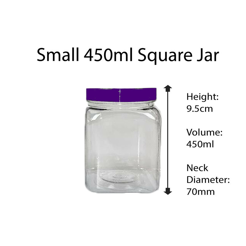 Jar - Set of 10, Purple