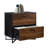 Lateral File, Brown Finish