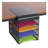 Onyx Mesh Solid Top Horizontal Hanging Paper Tray