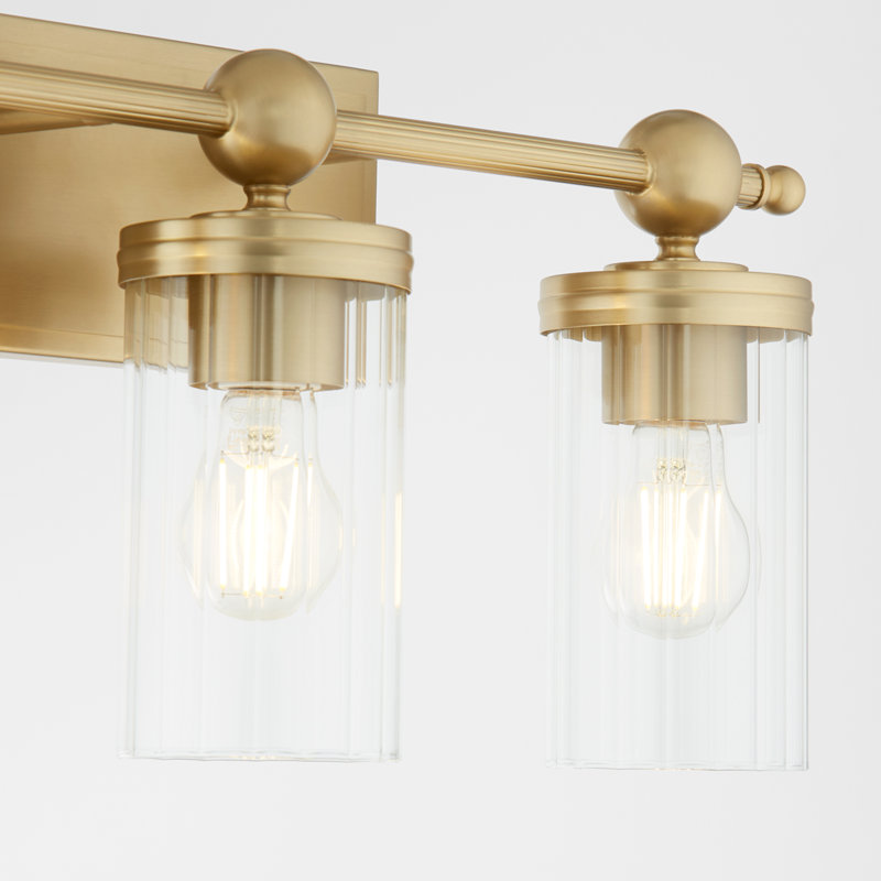 LEE Boulevard 3 Light Vanity, Antique Brass