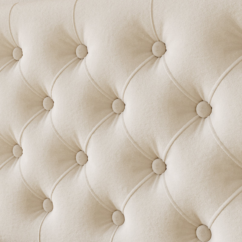 Upholstered Sleigh Bed with Drawers and Shelves, Queen