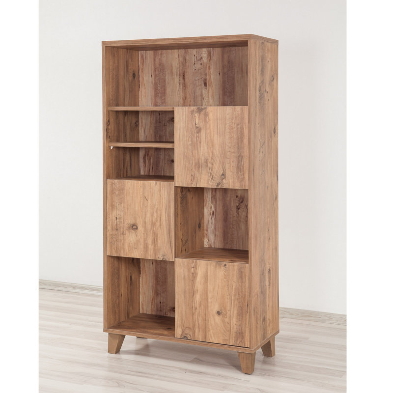 Izquierdo 155 cm H x 80 cm W Standard Bookcase