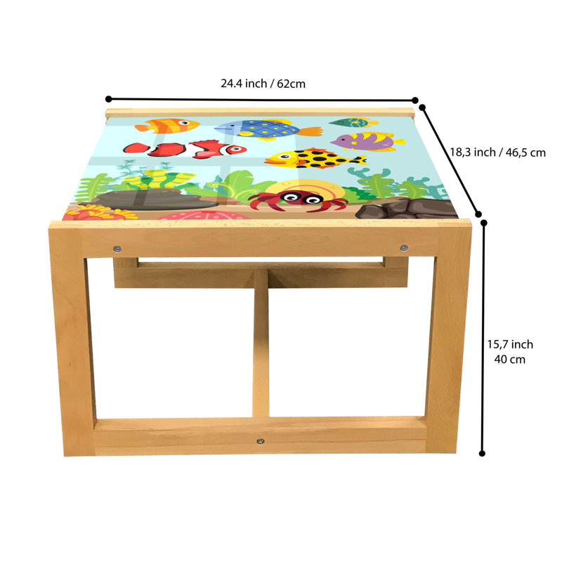 Jakeya Sled Coffee Table, 62cm H x 46cm W x 40cm D