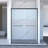 56 - 60"X70" Shower Door, Aluminum Alloy Frame, Double Sliding, 8Mm Tempered Glass, Black Hardware, Bathroom, Waterproof, Simple Install Procedure Matte Approach