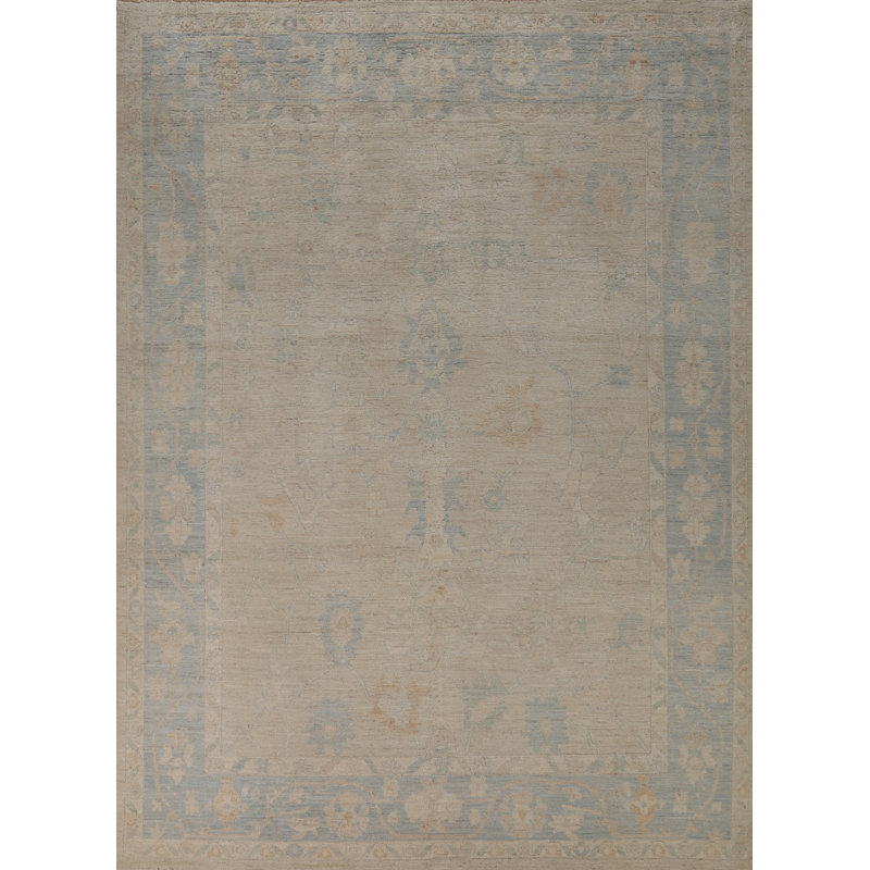Vegetable Dye Oushak Turkish Area Rug 8x10