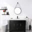 Robinet de salle de bains monotrou avec ensemble de drainage-86794401
