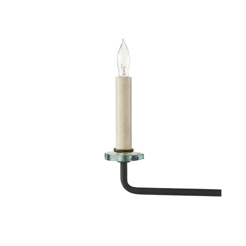 Privateer 6 - Light Wrought Iron Dimmable Classic / Traditional Chandelier