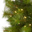 Arbre de Noël artificiel pin vert 6 pi 5 po à DEL-1952791139