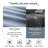 6" Outdoor Cushions For Patio Furniture, 22X24x6 Thick Seat Cushion Set Of 5, Fade Resistant Couch Chair Replacement Cushions High Density Deep Wicker Chair Cushion W/Removable Cover-528225997