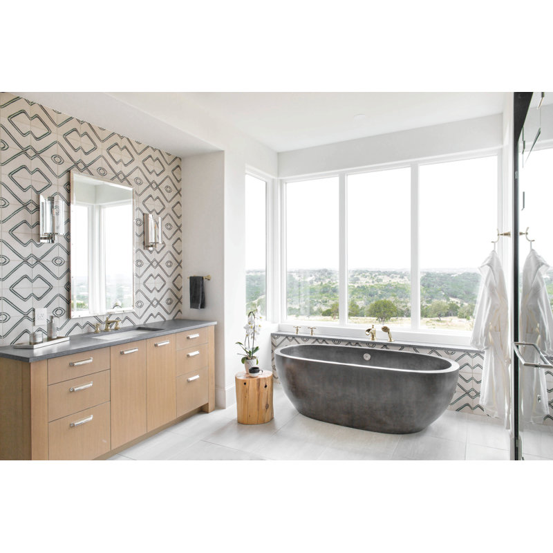 Rook® Widespread Bathroom Faucet with Drain Assembly, 1.2, Cross, Polished Nickel