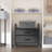 Mini Fridge Stand With Storage, 2 Drawer Fridge Cart, Dorm Fridge Table With 4 Swivel Wheels-737691107
