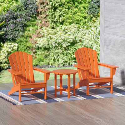Chaise Adirondack en plastique avec table Altura