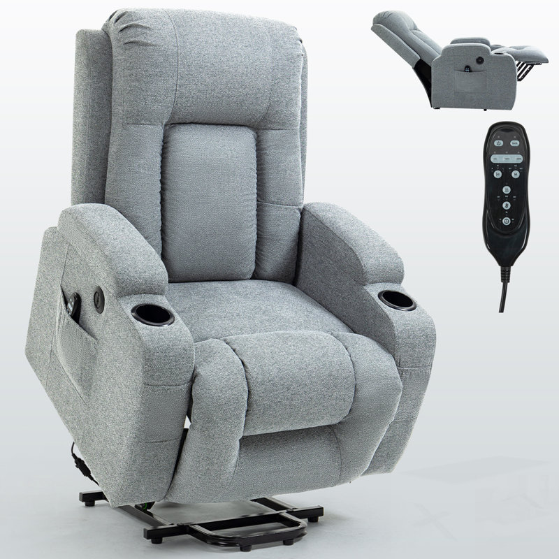 Fauteuil inclinable électrique à moteur Infinity Position, Gris