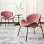 Fauteuil d'appoint en velours Voletta-1375405640