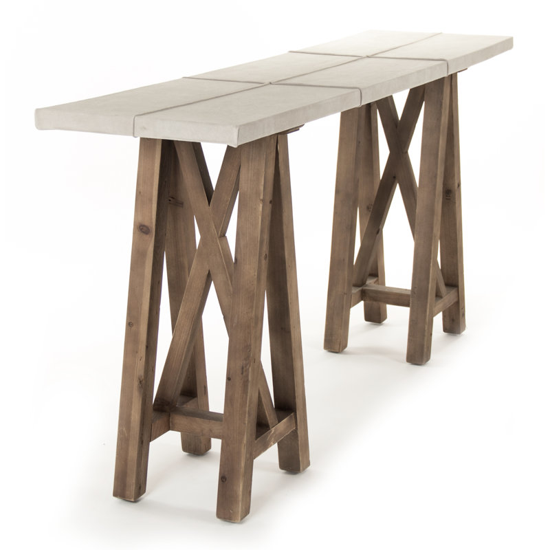 Doux 70.5'' W Solid Wood Console Table