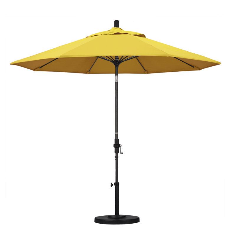Parasol 9" Market, Performance citron, Matted Black