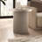 Isa 22" Wide Round Fluted Side Table in Alder White-1710141132