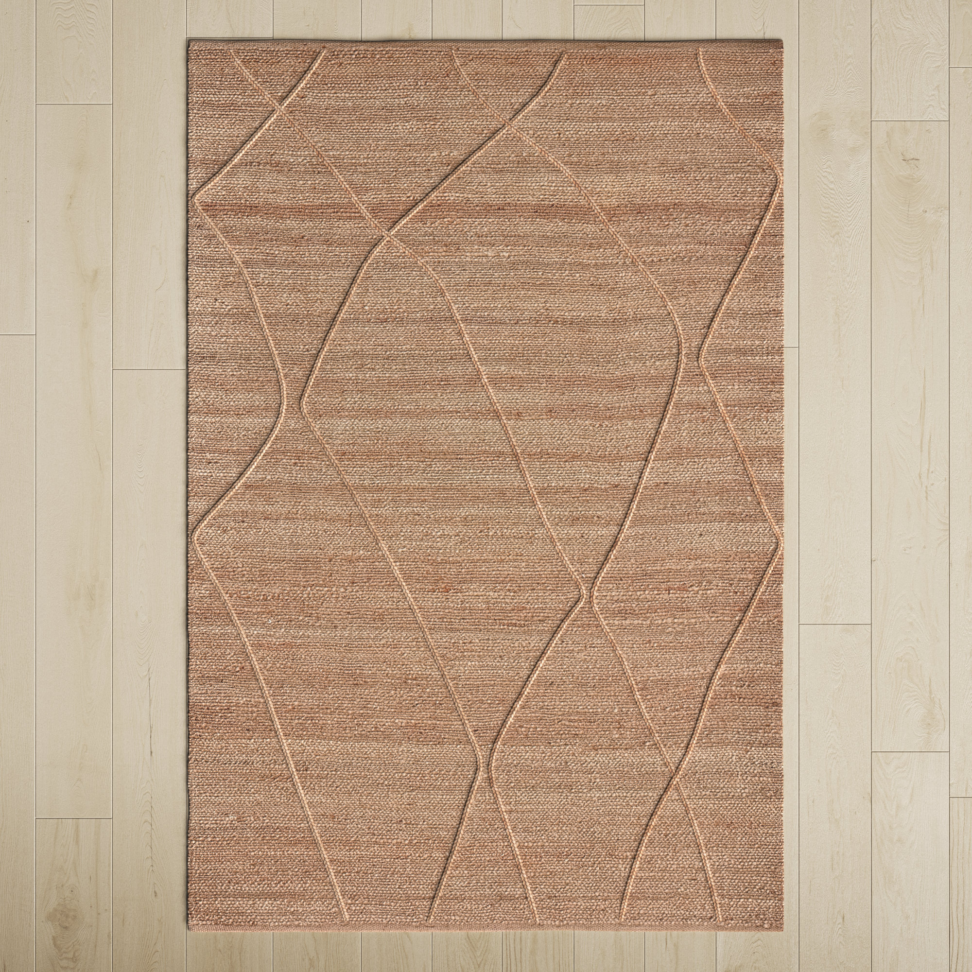 Albemarie Handmade Jute / Sisal Rug, Rectangle 5' x 7'6"