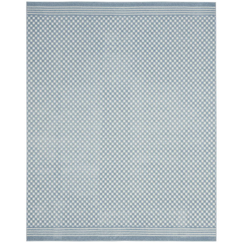 Tapis bleu 8 pi x 10 pi