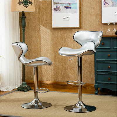 Ensemble de 2 tabourets de bar Upholstery Airlift