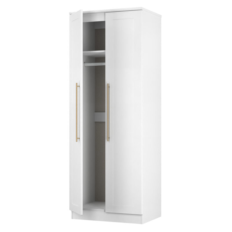 Fully Assembled 2 Door Wardrobe
