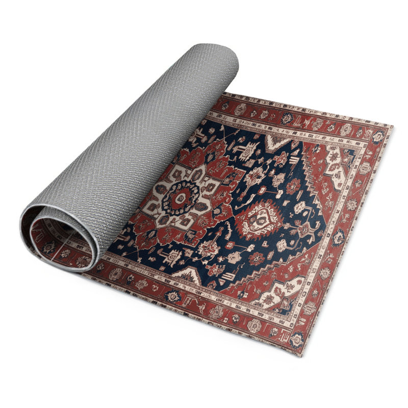 Tapis turc intérieur et extérieur brun, Rectangulaire 3 pi x 5 pi