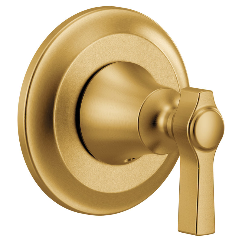 Flara 1-Handle M-Core Transfer Valve Trim Kit, Valve Required, Brushed Gold