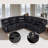 109" Wide Reversible Reclining Corner Sectional-717699545