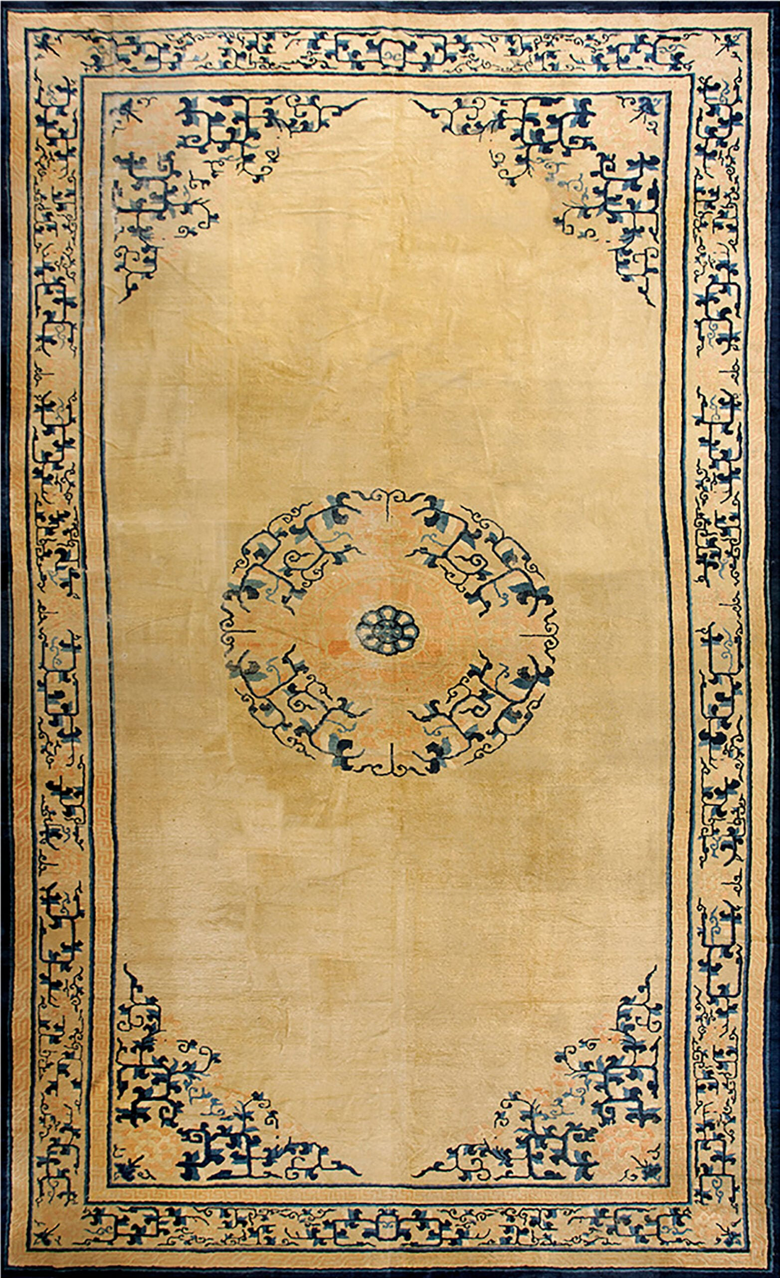 Peking Pattern The New England Collection Ivory Cream Color Antique Greek Key Pattern ...