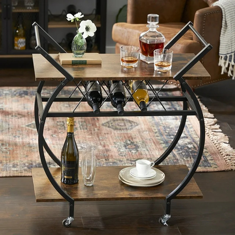 Metal Bar Cart