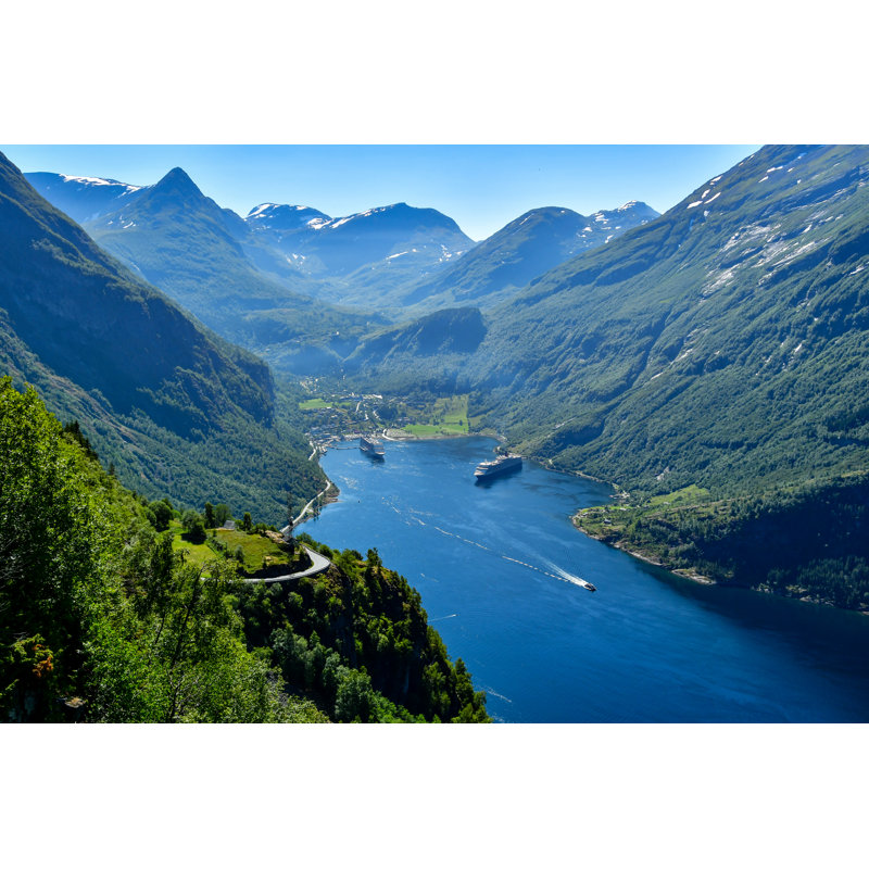 Alula " Geiranger, Norway ", 8" H x 12" W