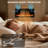 40" Ultra Thin Electric Fireplace，wall-mounted & Recessed Fireplace For Living Room & Indoor Decoration，remote Control，adjustable Flame Color And Brightness，750w/1500w-635537822