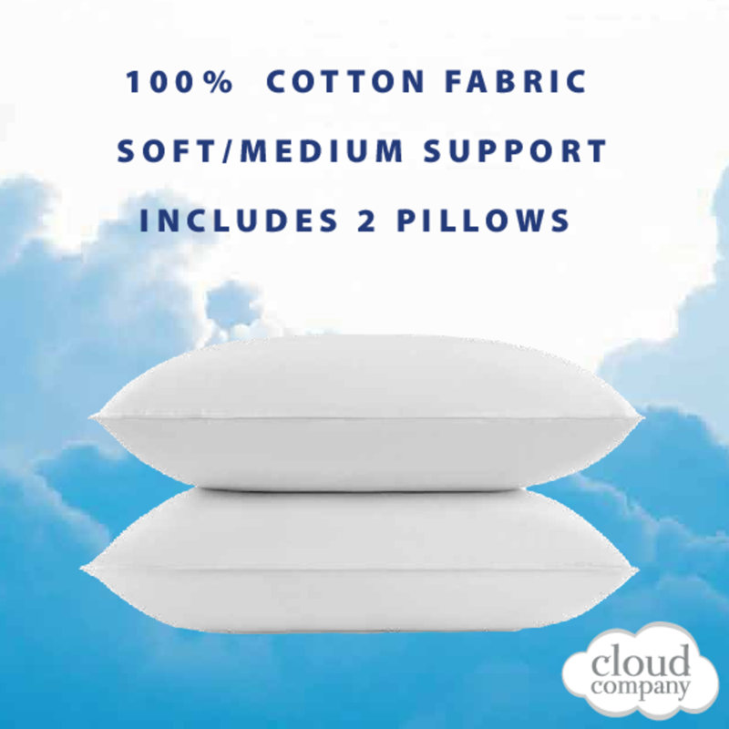 Rockvale Polyester Medium Pillow