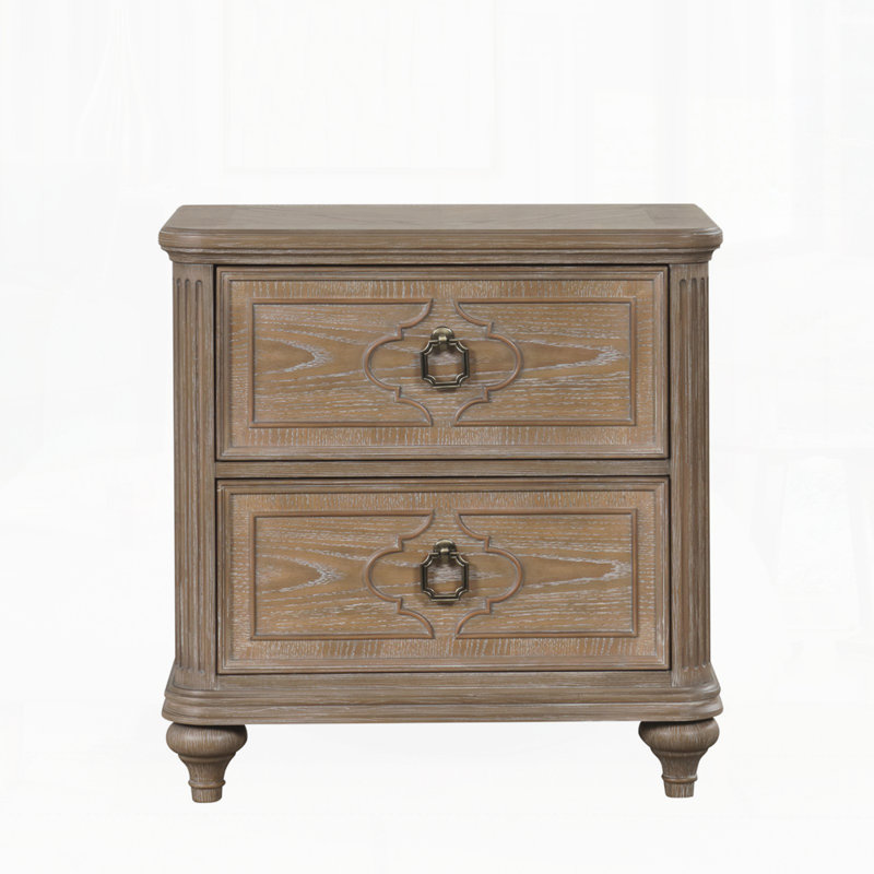 Nightstand, Rustic Oak