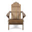 Chaise Adirondack pliable polyvalente pour les espaces extérieurs élégants