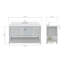 Ensemble de meuble-lavabo simple 61 po Moille-5594309