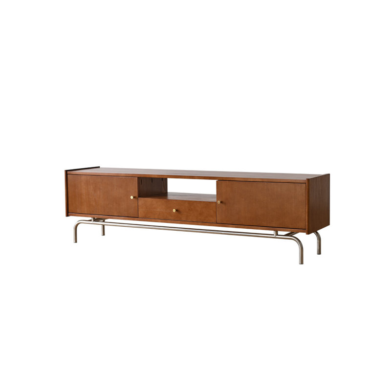 Meuble télé de style nordique rétro, 82.68"