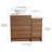 35.4'' Single Bathroom Vanity with Ceramic Top