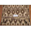 Tapis brun en laine Kilim 5 x 6