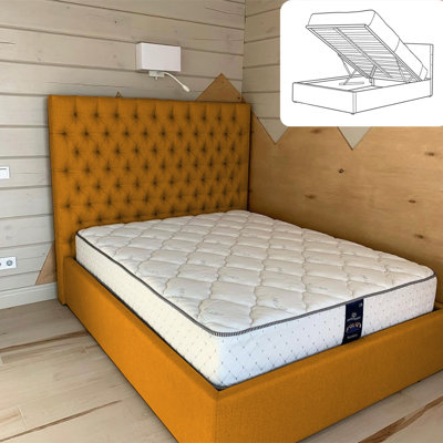 Upholstered Ottoman Storage Bed
