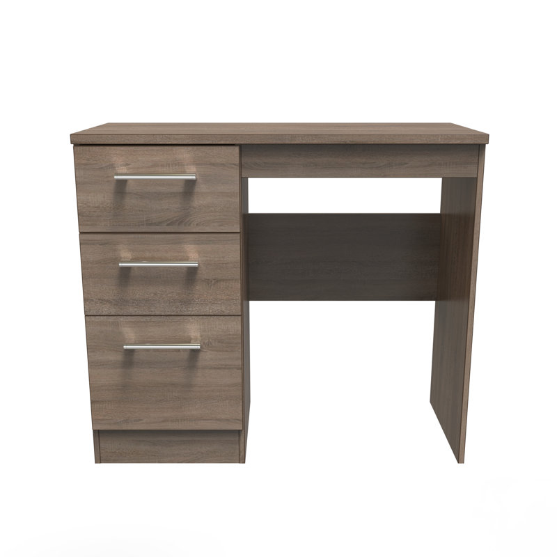 Fully Assembled Ingram Dressing Table, Darkolino Oak