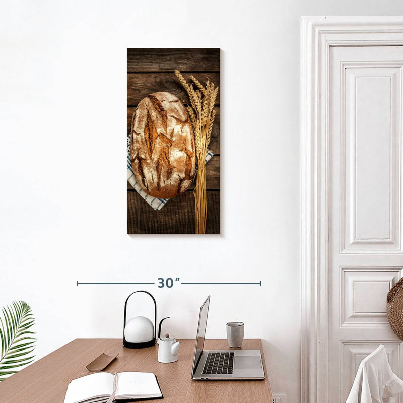 Bread, 30" H x 15" W
