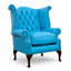 Upholstered Wingback Chair