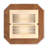 Galini Game Table, Walnut-125000891