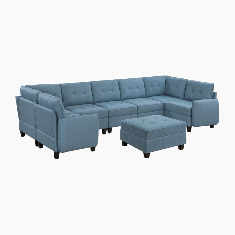 Canapé modulaire 8 pièces moderne et contemporain Hultgren