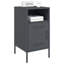 Bedside Cabinet 36x39x68 cm Steel-1606193020