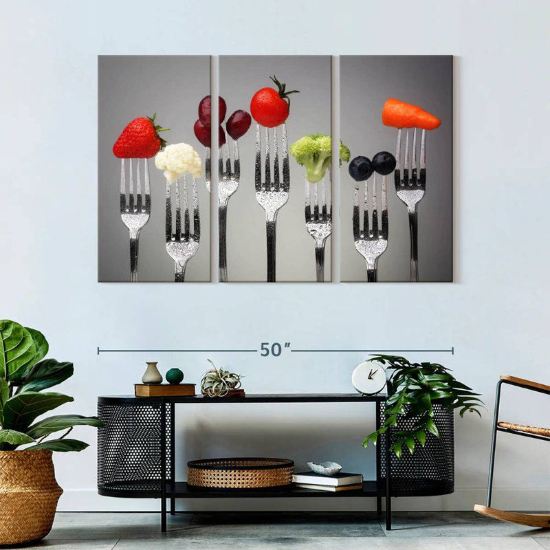'Healthy Eating, 32" H x 50" W