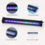 Lumière d'aquarium à DEL 21,6 pouces, aquarium à lumières colorées, lumières submersibles, 21 lumières à DEL, barre lumineuse à DEL réglable pour aquarium